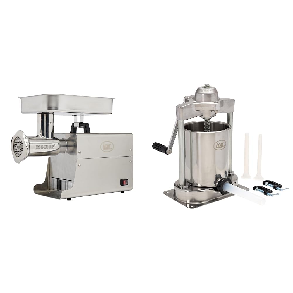 #32 Meat Grinder & 15 LB Sausage Stuffer M117802