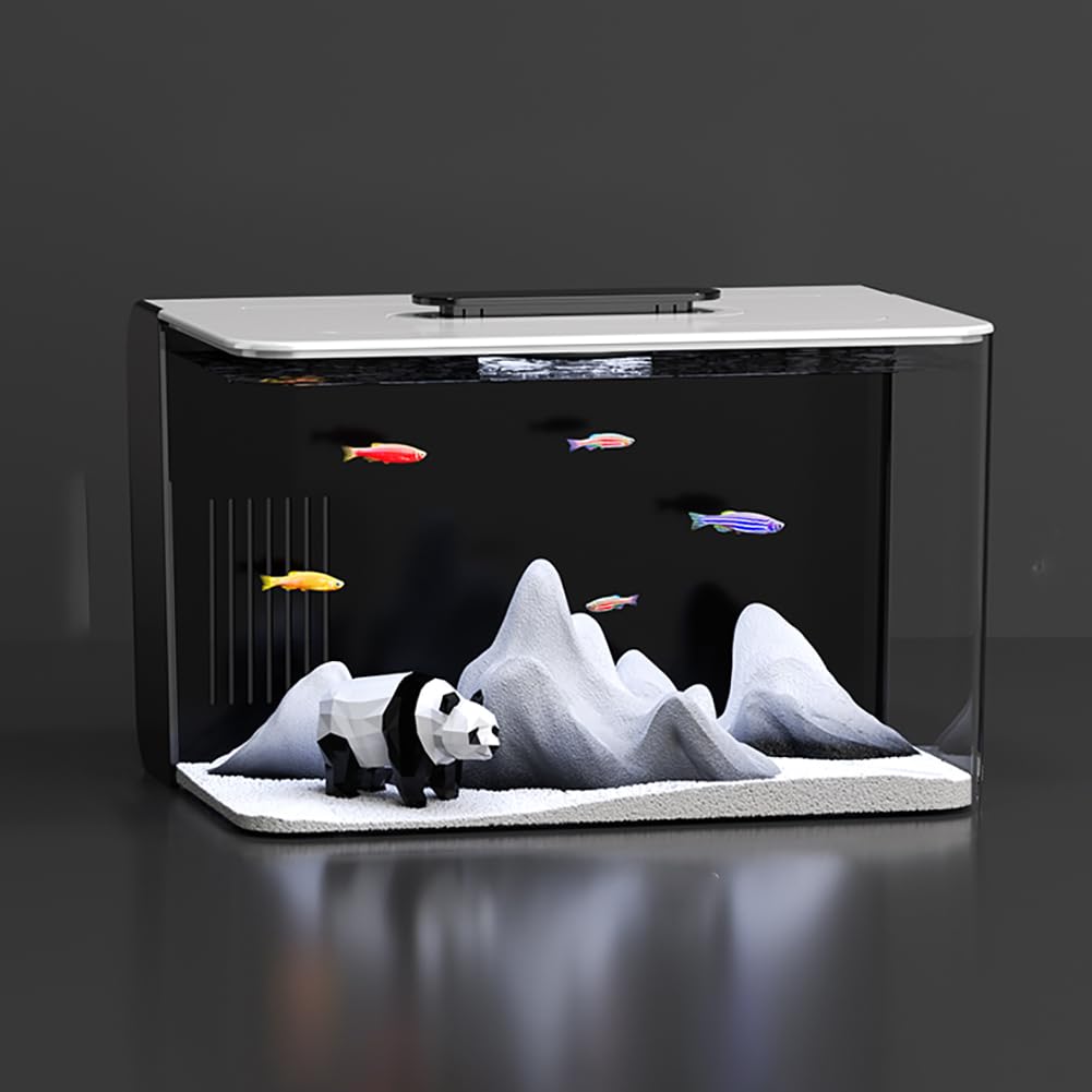 3 Gallon Transparent Self-Cleaning Acrylic Aquarium K3285