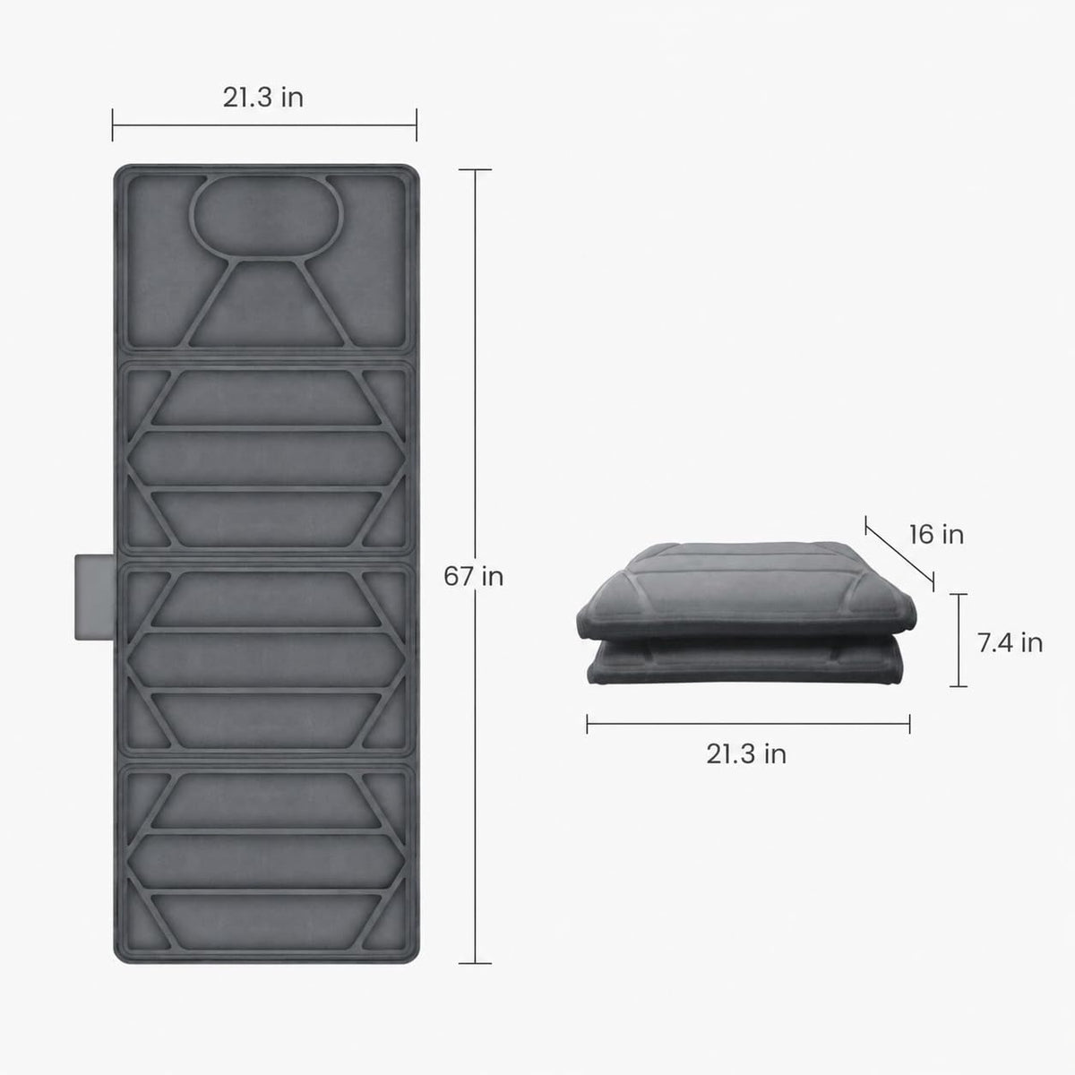 Full Body Massage Mat with Heat N344181