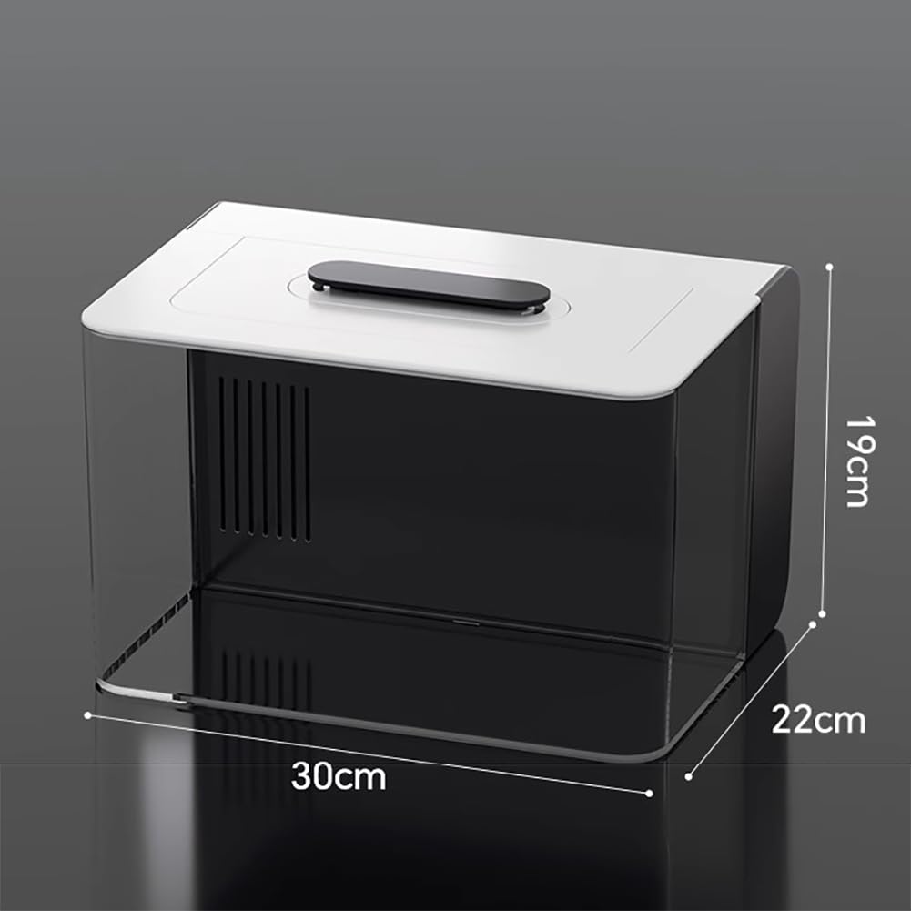 3 Gallon Transparent Self-Cleaning Acrylic Aquarium K3285
