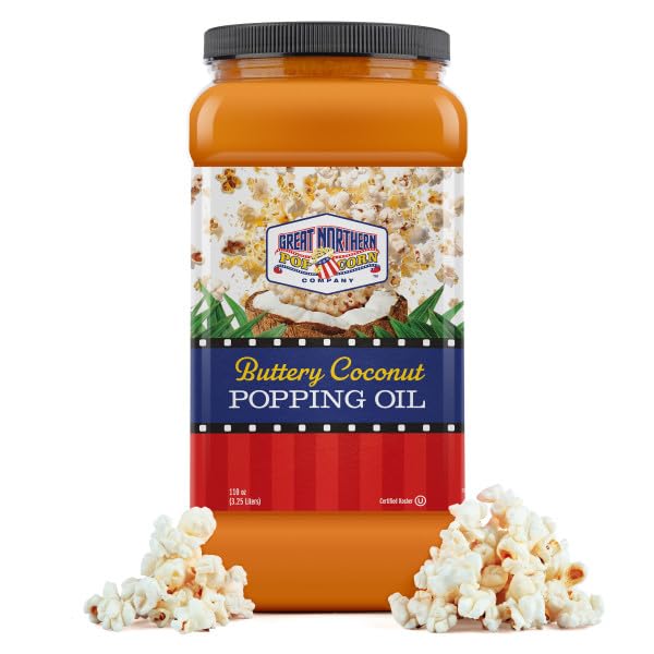 Butter Flavored Coconut Oil 110oz Popcorn Oil H203
