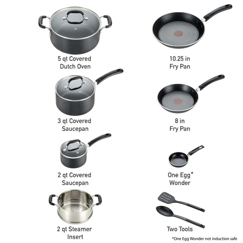 12 Piece Nonstick Cookware Set O7984