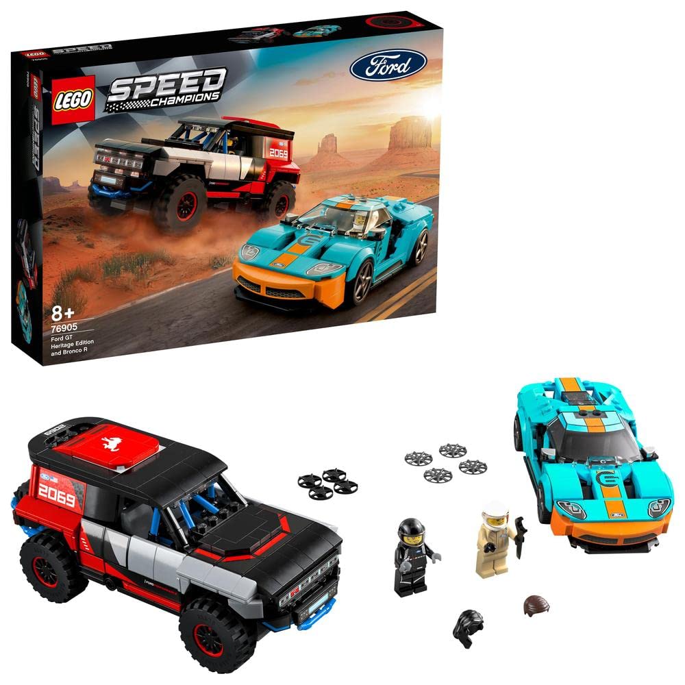 Speed Champions Ford GT Heritage Edition and Bronco R I632