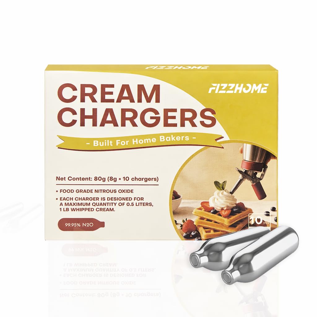 10-Pack 8g N2O Cream Chargers B52633