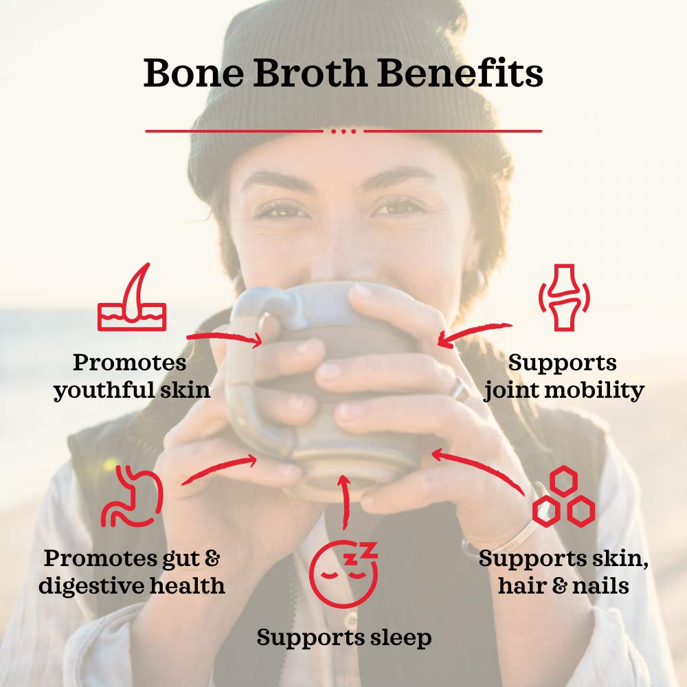 Chicken Bone Broth 4 Pack 32 Ounces V4670