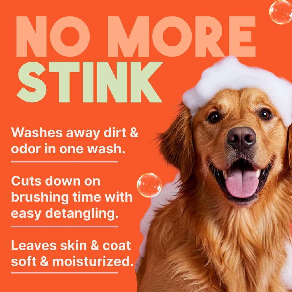 2-in-1 Dog Shampoo and Conditioner Papaya Scent 1 Gallon V57856
