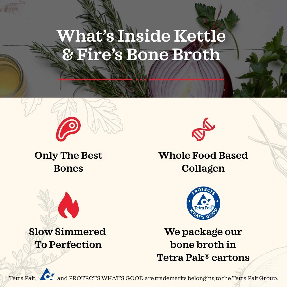 Chicken Bone Broth 4 Pack 32 Ounces V4670