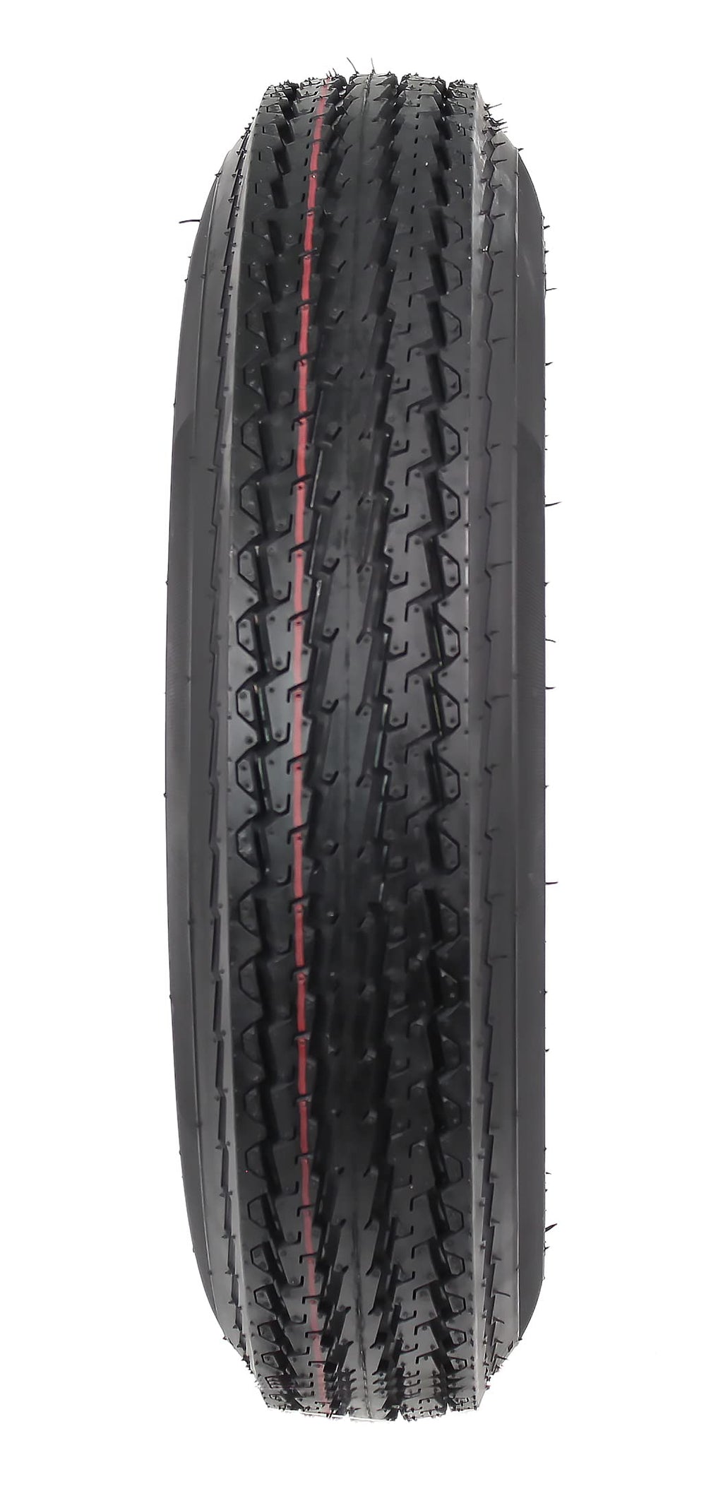 2-Pack Trailer Tire Rim Assembly 5.30-12 4 Lug White G653