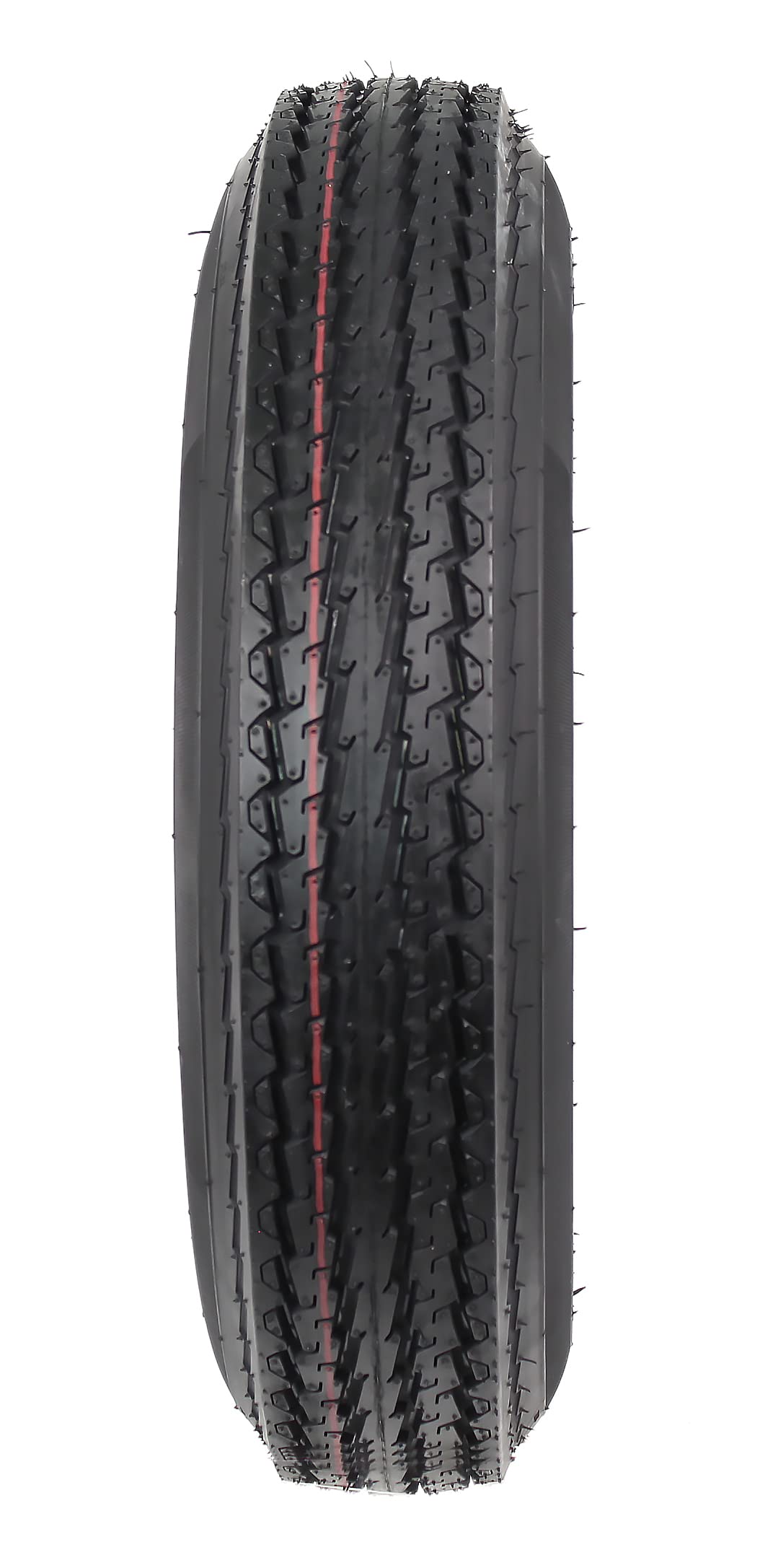 2-Pack Trailer Tire Rim Assembly 5.30-12 4 Lug White G653