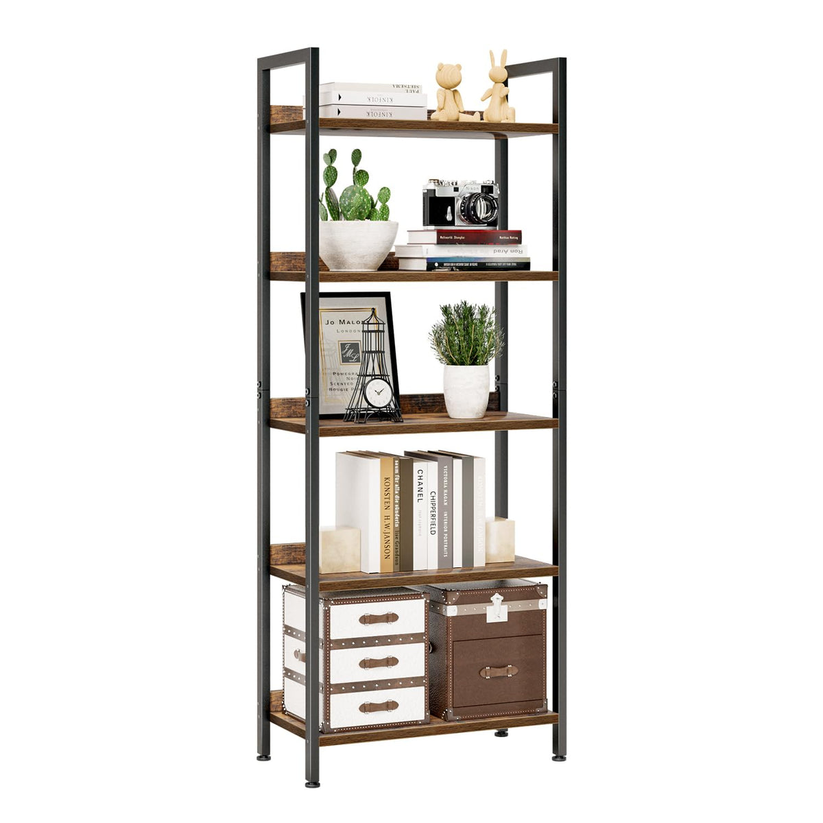 5 Tier Freestanding Bookshelf X7014