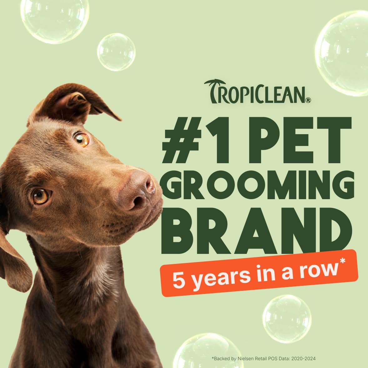 2-in-1 Dog Shampoo and Conditioner Papaya Scent 1 Gallon V57856