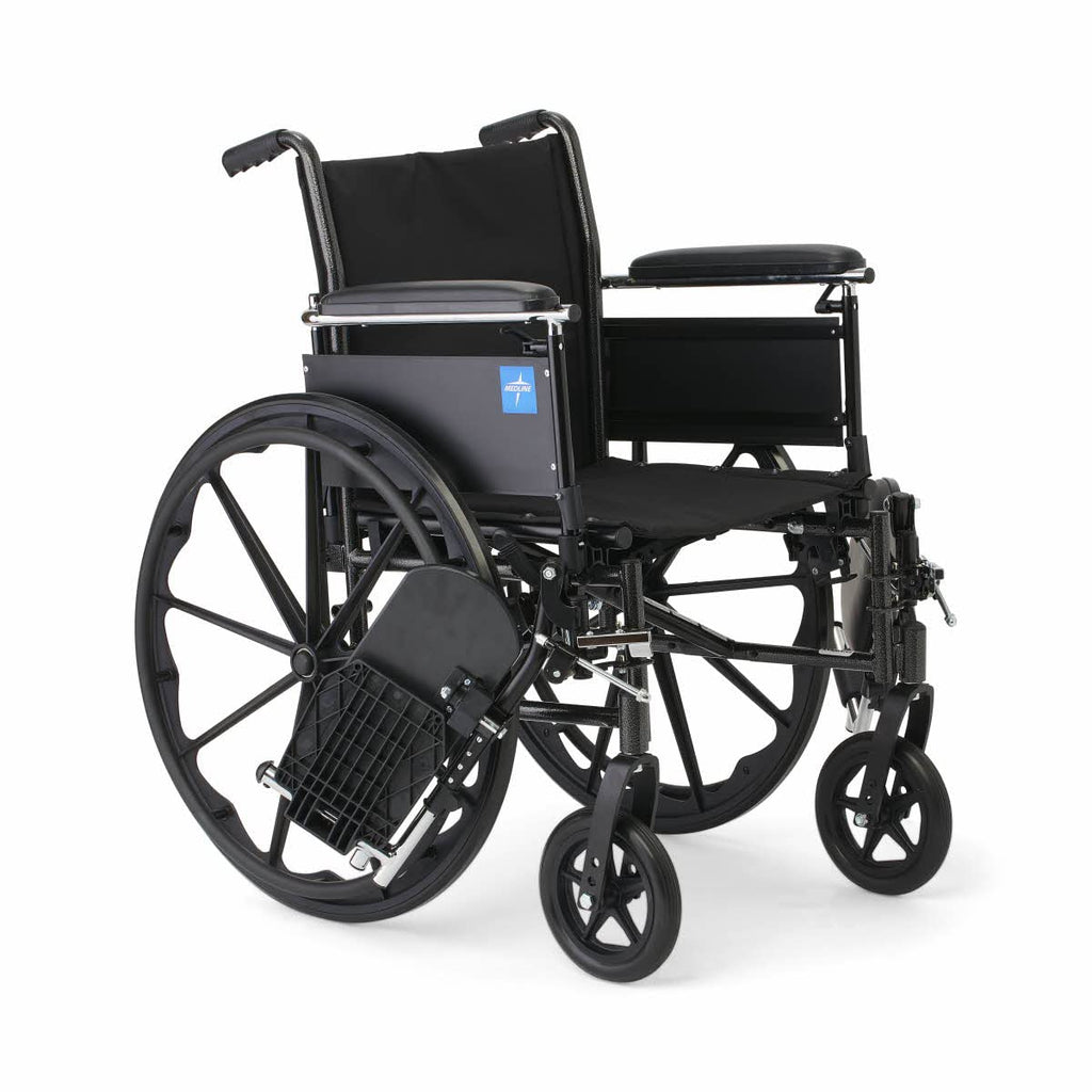 18" Wide Seat Foldable Wheelchair G153