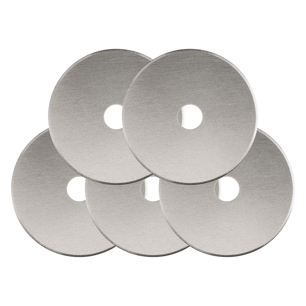 45mm Stainless Steel Rotary Cutter Blades 5-Pack U49392