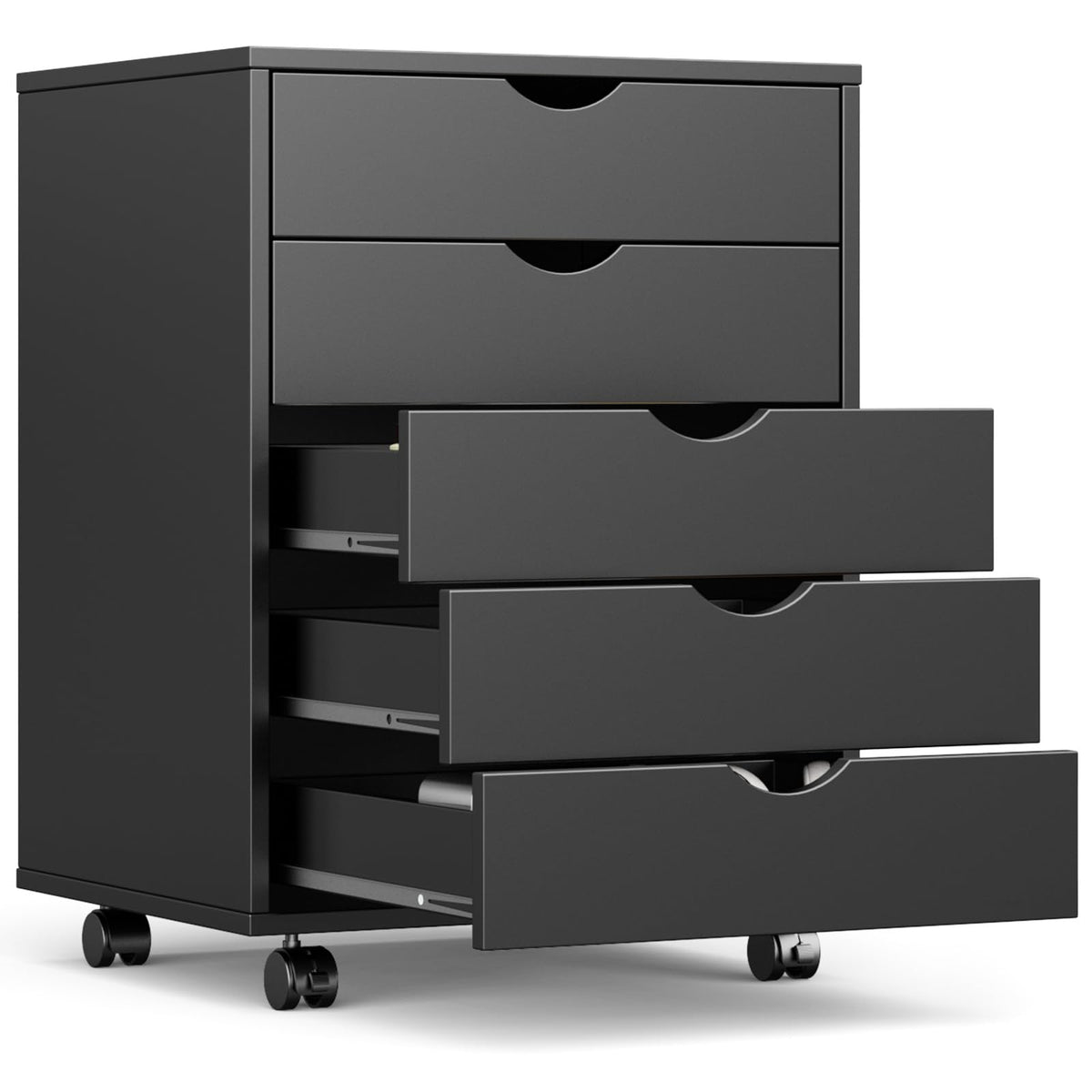 5 Drawer File Cabinet with Wheels H78013