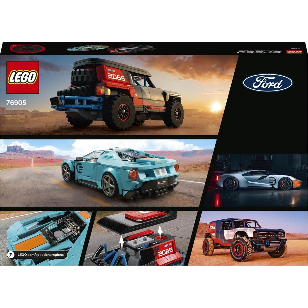 Speed Champions Ford GT Heritage Edition and Bronco R I632