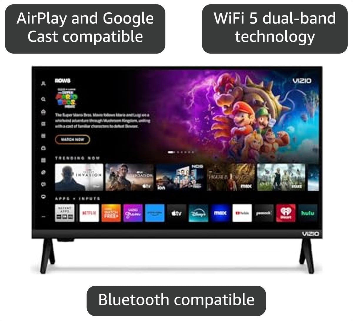 24 Inch LED Smart HD TV 720p W19456