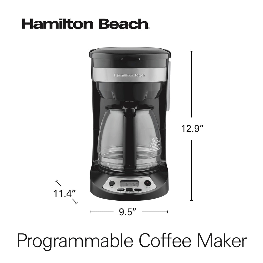 12 Cup Programmable Drip Coffee Maker R9866
