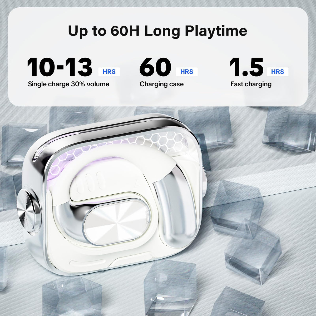 Open Ear Headphones with Earhook N7541