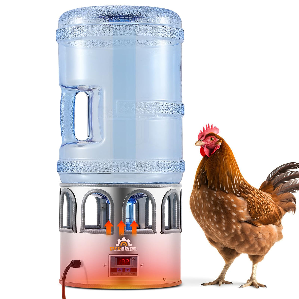 Heated Chicken Waterer 5 Gallon T555518