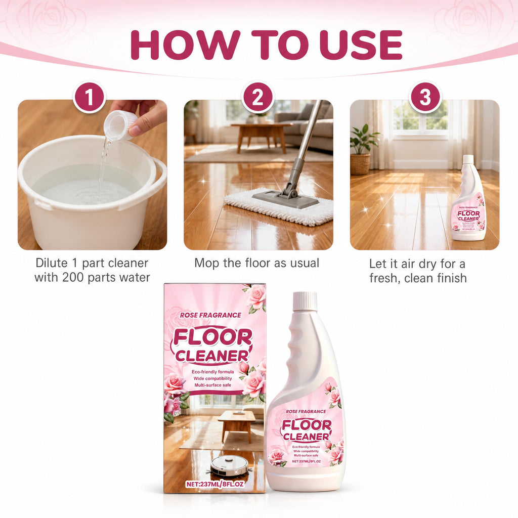 Rose Scent Floor Cleaner 8 fl.oz S98189