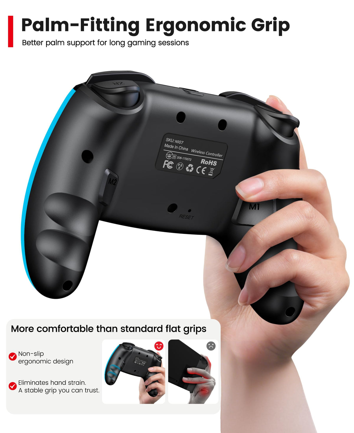 Wireless Switch Controller 2-Pack with Programmable Back Buttons B925167