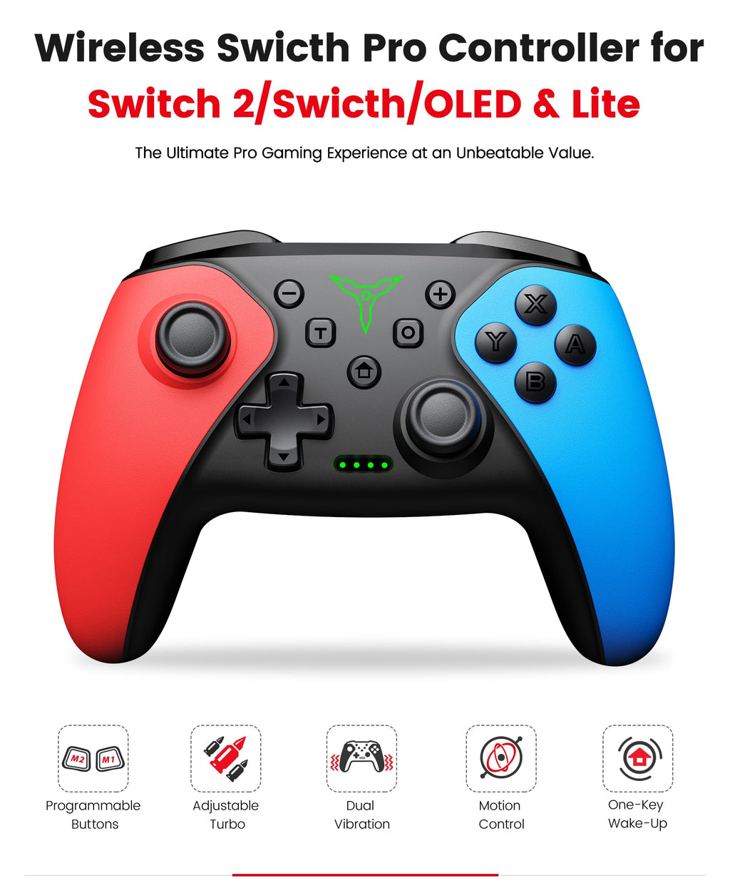Wireless Switch Controller 2-Pack with Programmable Back Buttons B925167