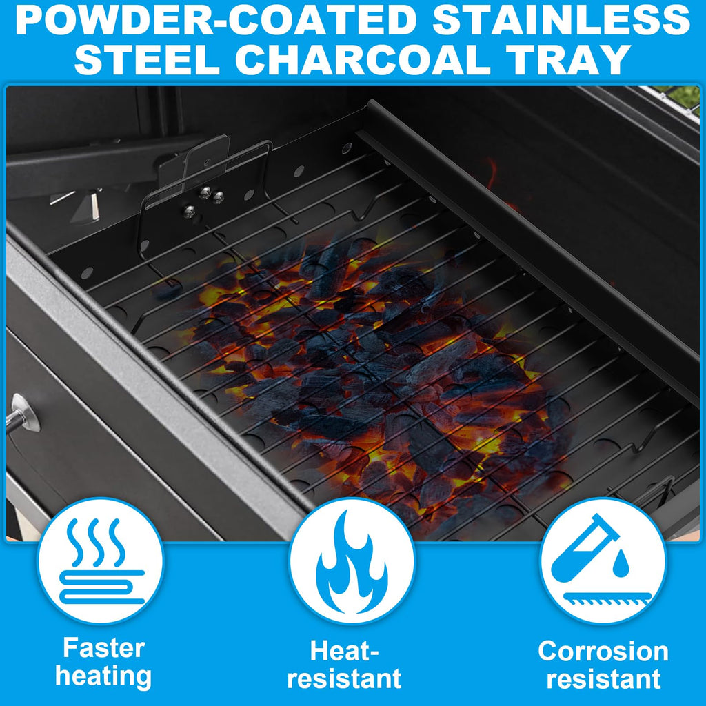 Charcoal Grill Basket Pan Replacement Parts Q981949