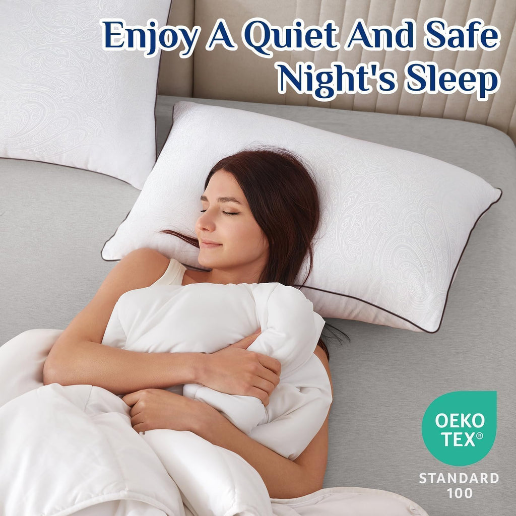 King Size Pillows 2 Pack Cooling Down Alternative D902