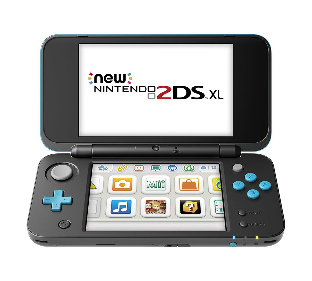Black Turquoise Handheld Game Console S21891