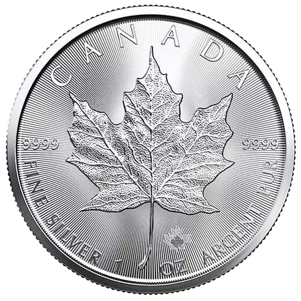 1 oz Silver Canadian Maple Leaf Y836