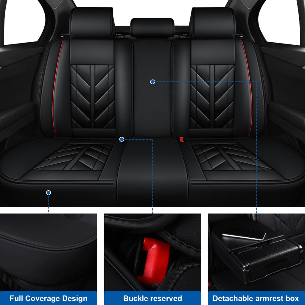 Waterproof Car Seat Covers Set of 5 M412