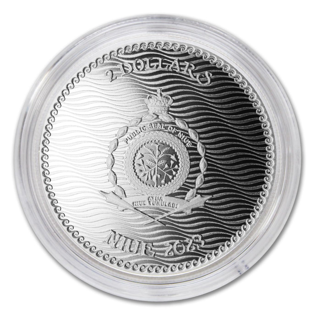 1 oz Silver Blackbeard J4116
