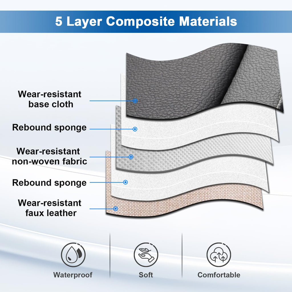 Waterproof Car Seat Covers Set of 5 M412