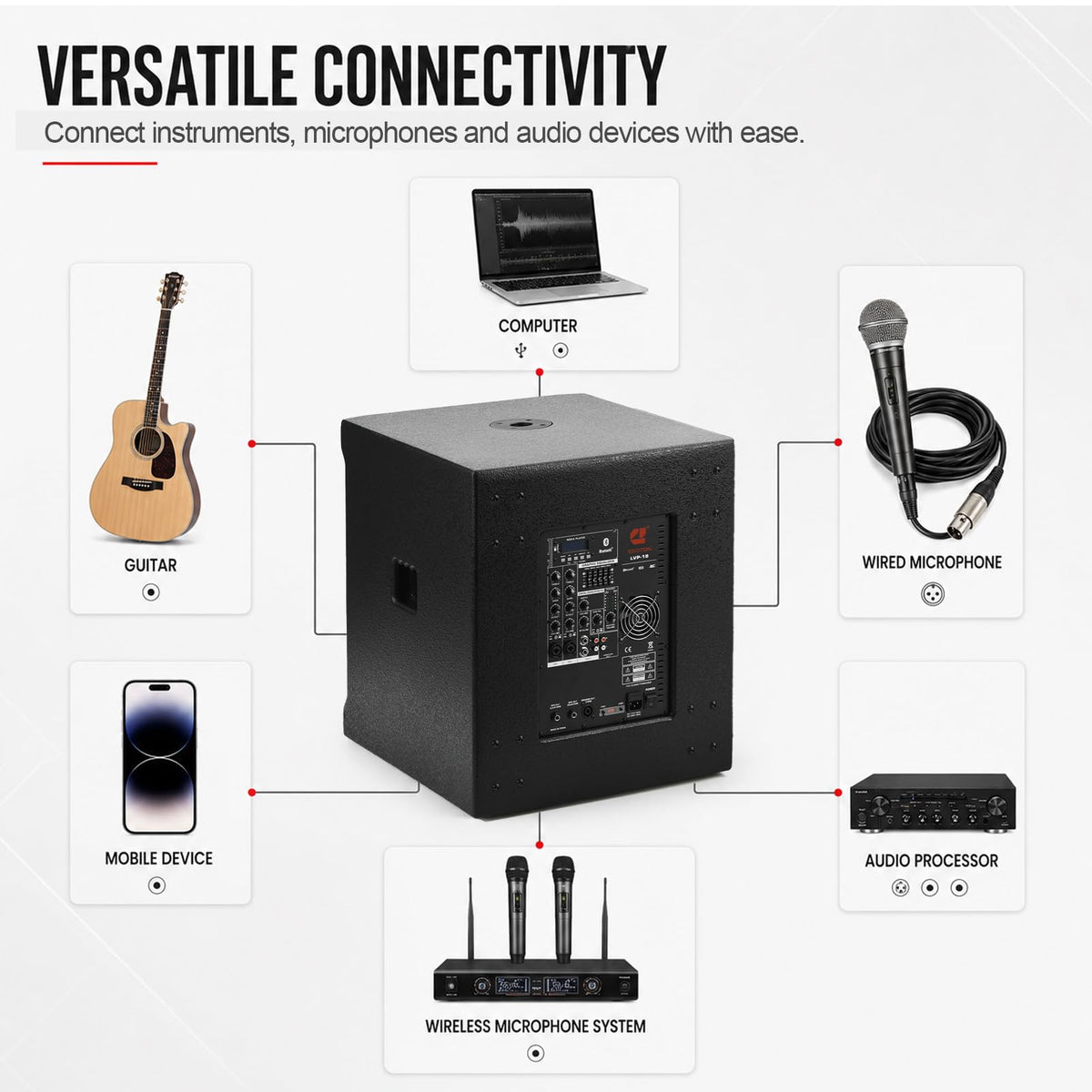 8000W Active Line Array PA System Z551