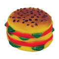 Vinyl Hamburger Dog Toy with Squeaker I8065