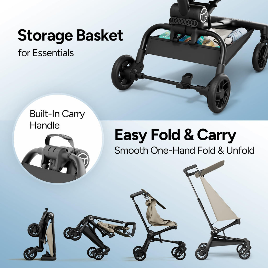 Ultra-Lightweight Travel Stroller 9.8lbs N3463