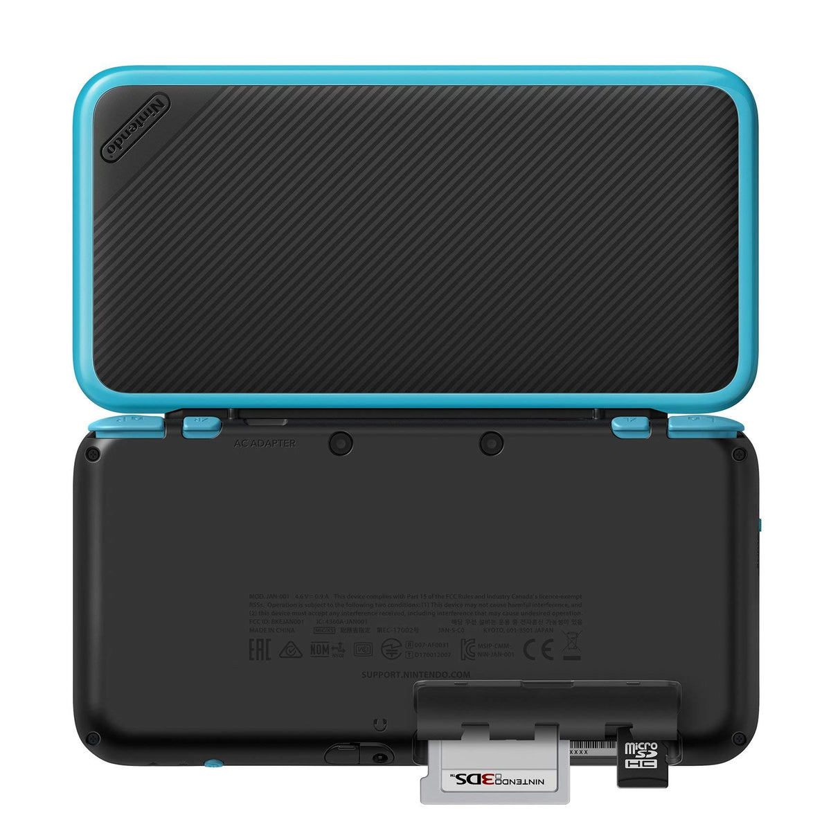 Black Turquoise Handheld Game Console S21891