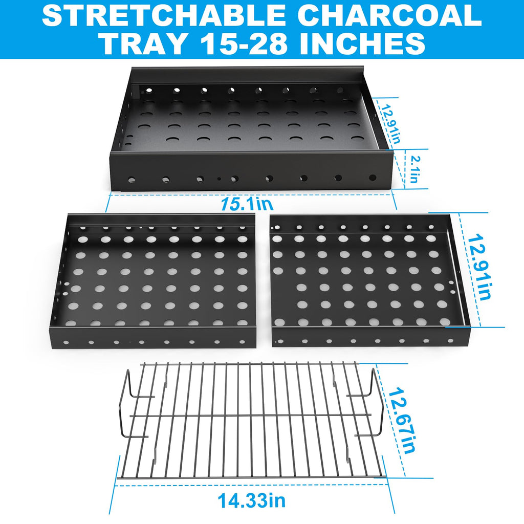 Charcoal Grill Basket Pan Replacement Parts Q981949