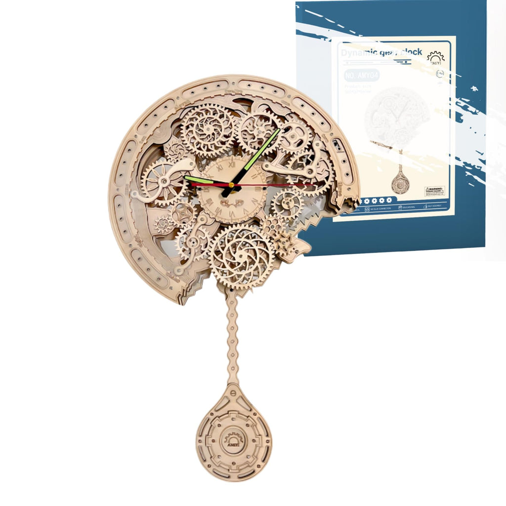 Wooden Puzzle Clock P9778