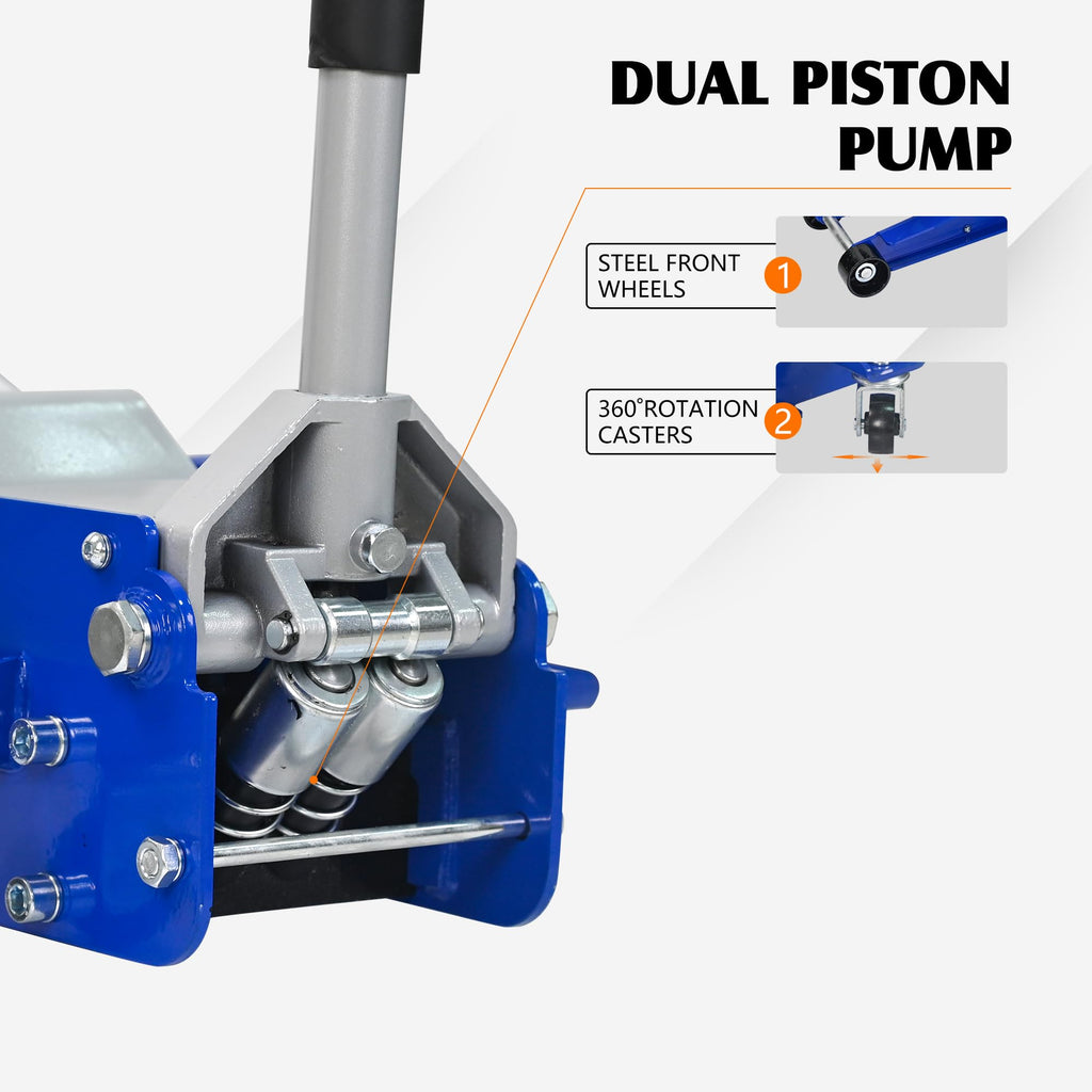 5 Ton Ultra Low Profile Hydraulic Floor Jack V75881