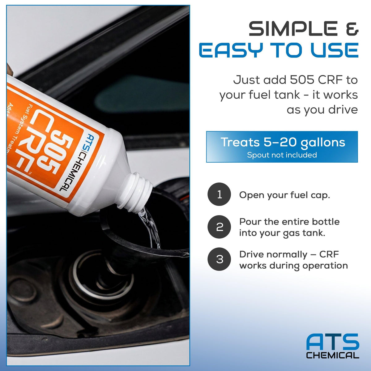 16 oz Fuel System Treatment Carbon Injector Cleaner C5129