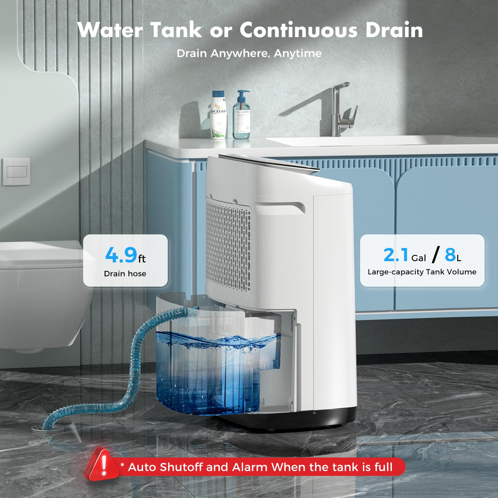 80 Pint Dehumidifier with Drain Hose R259697