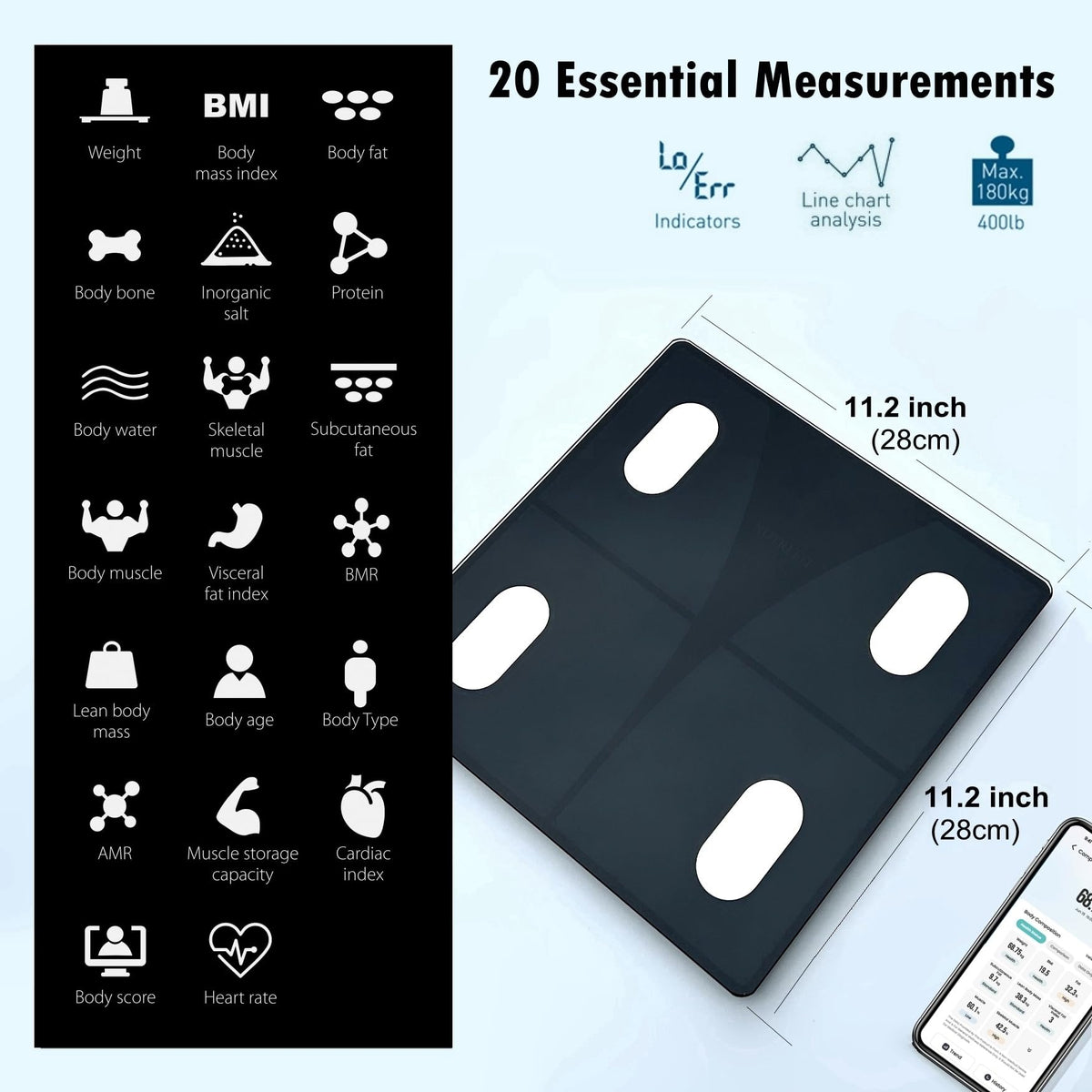 Digital Bathroom Scale J656354