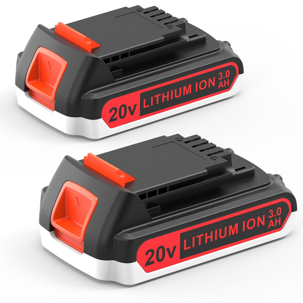 2 Pack 3.0Ah 20v Lithium Battery Replacement M803275