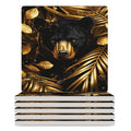 Ceramic Coasters Set of 6 Cork Backing C83724
