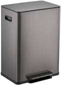 16 Gallon Stainless Steel Step Trash Can N7296