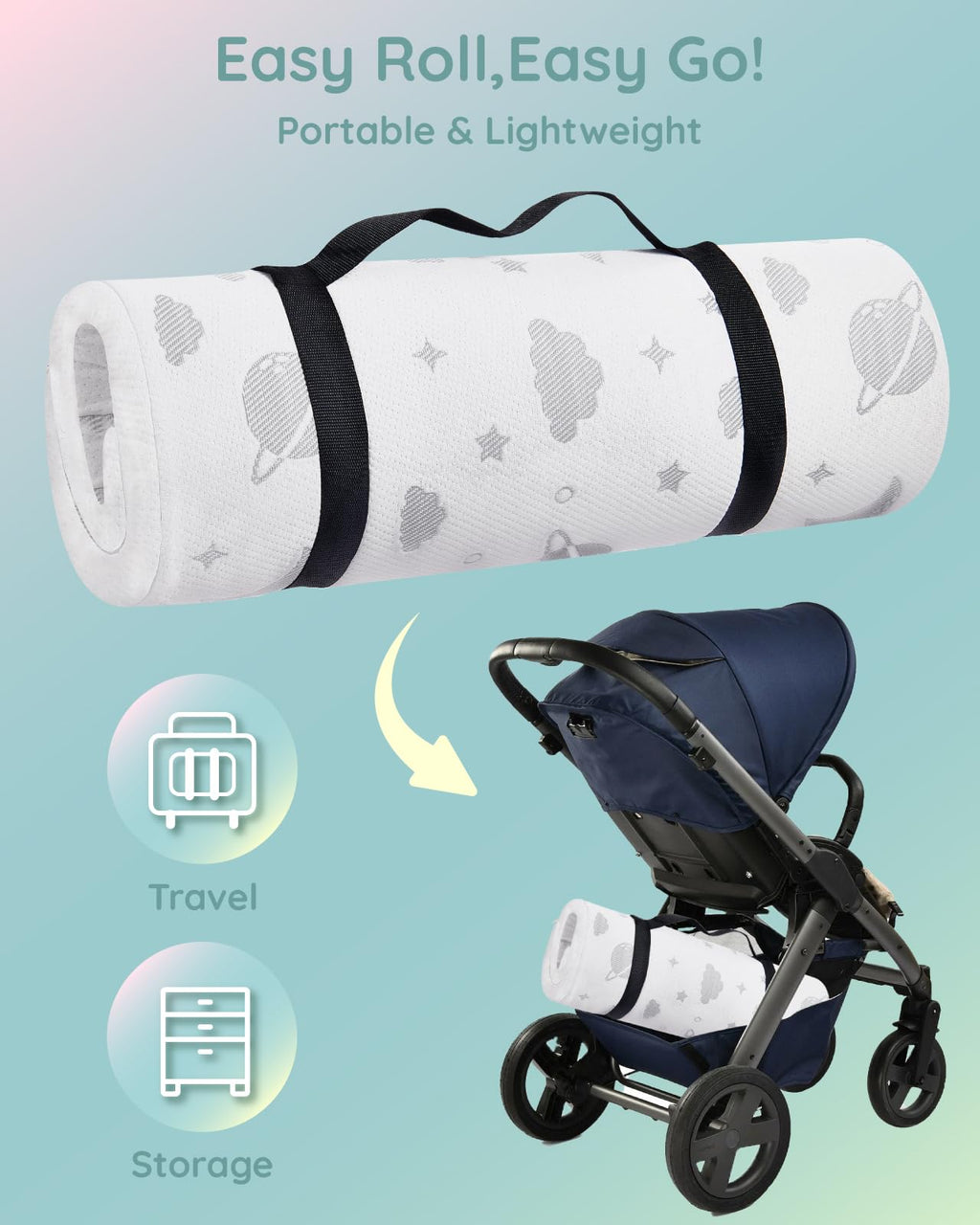 Portable Playpen Mattress K5114