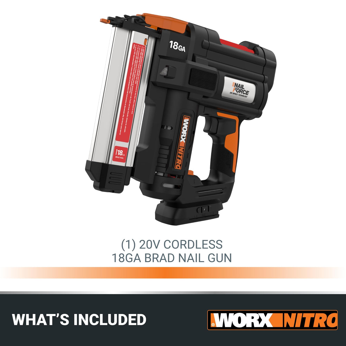 Cordless Brad Nailer 20V 18GA V752