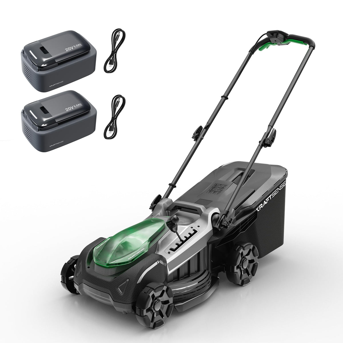 18" 40V Self-Propelled Cordless Electric Lawn Mower R95343