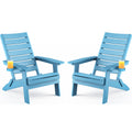 Blue Adirondack Chair Set of 2 G78674